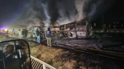 Karnataka Bus-Truck Collision