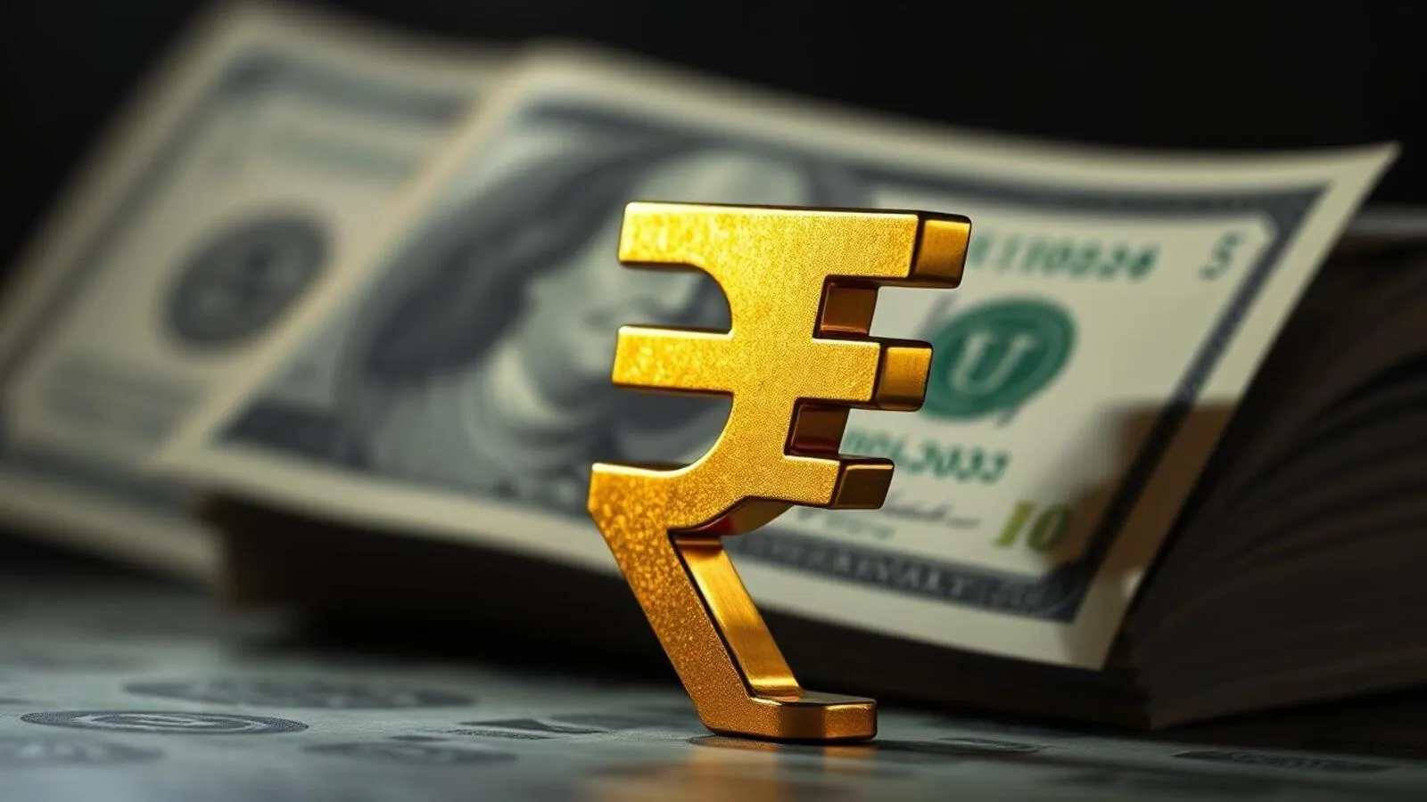 Indian Rupee Falls ( credit S-M)