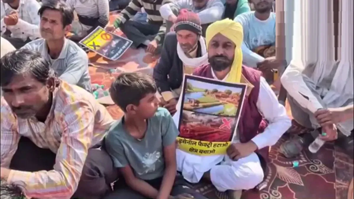 Hanumangarh Ethanol Plant Protest