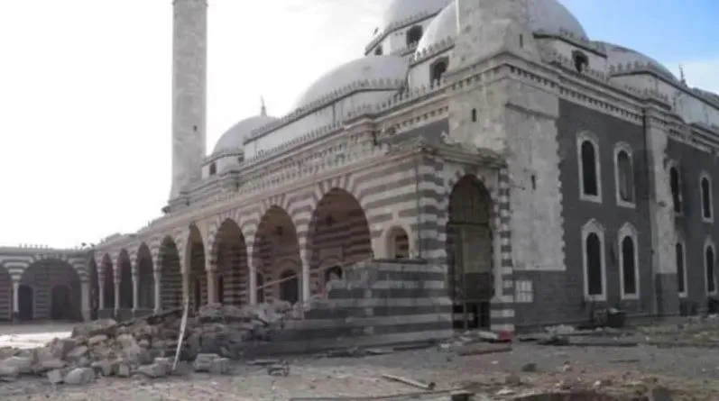 Syria Mosque Blast