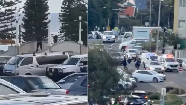 Bondi Beach Shooting Viral Video ( credit S-M )