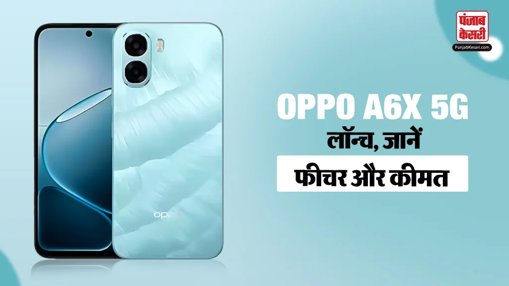 Oppo A6x 5G Launched in India