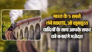 India Longest Train Route