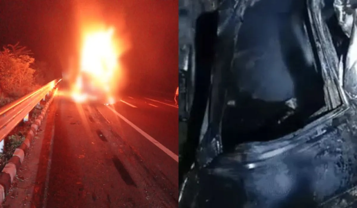 Delhi Mumbai Expressway Accident