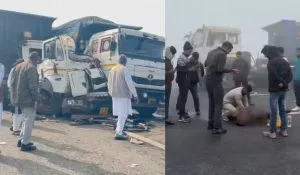 Delhi Mumbai Expressway Accident