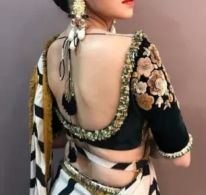 simple embroidery designs for blouse