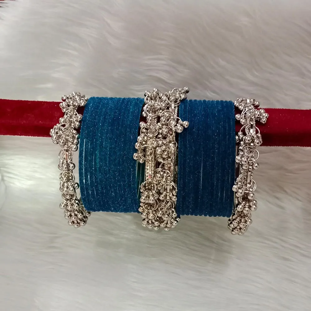 Trendy Velvet Bangles Design( Source: Social Media)