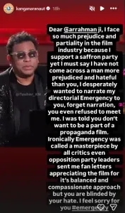 AR Rahman Controversy