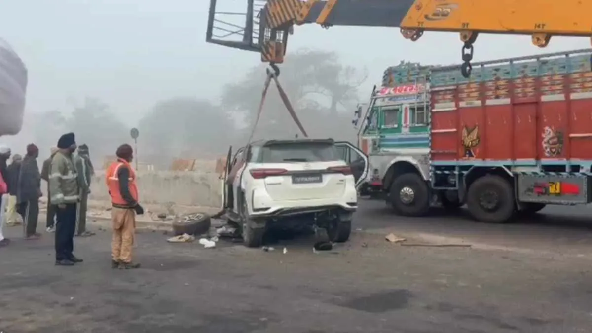 Bathinda Fortuner Car Accident