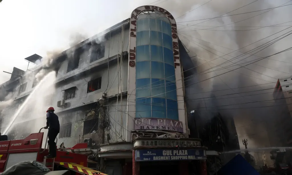 Pakistan Mall Fire Update