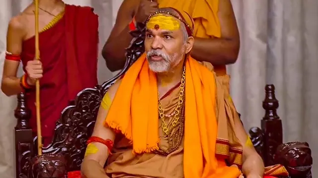 Shankaracharya Avimukteshwaranand Strike (Image- Social Media)