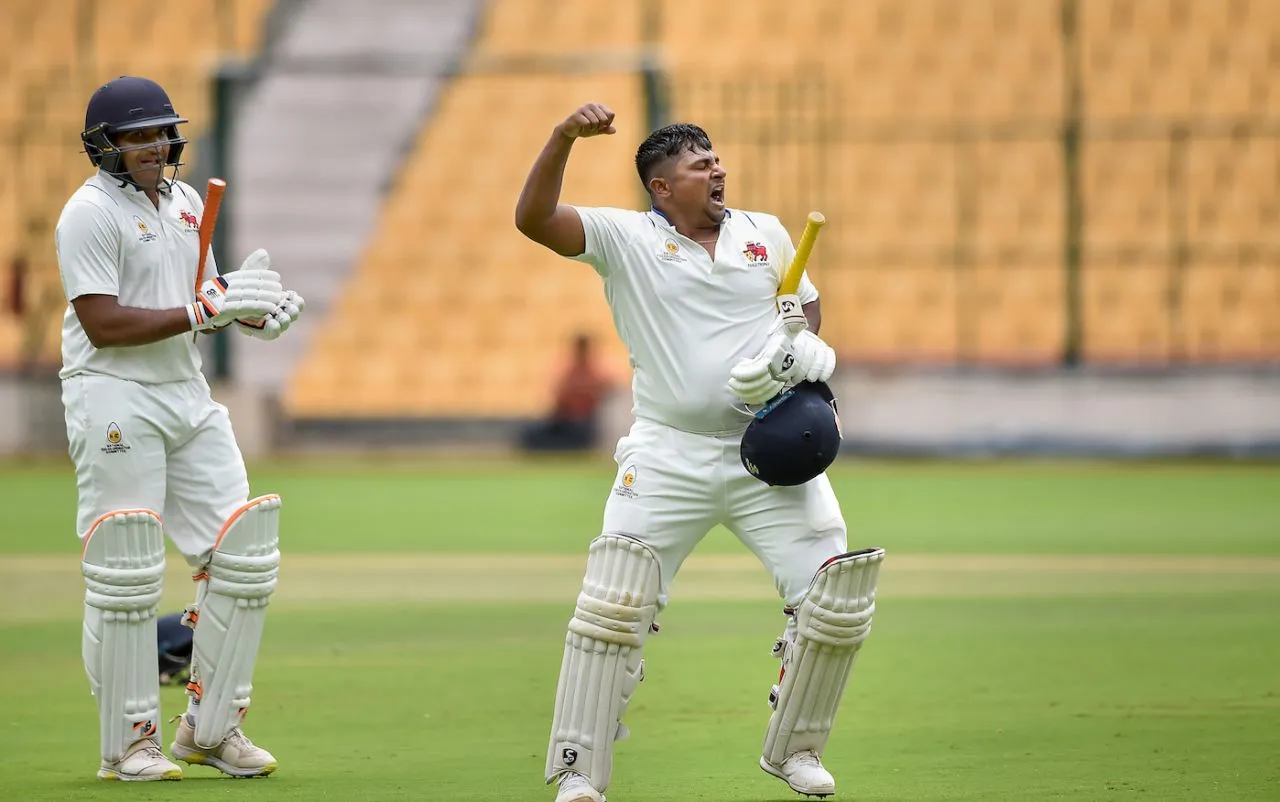 Sarfaraz Khan Double Century