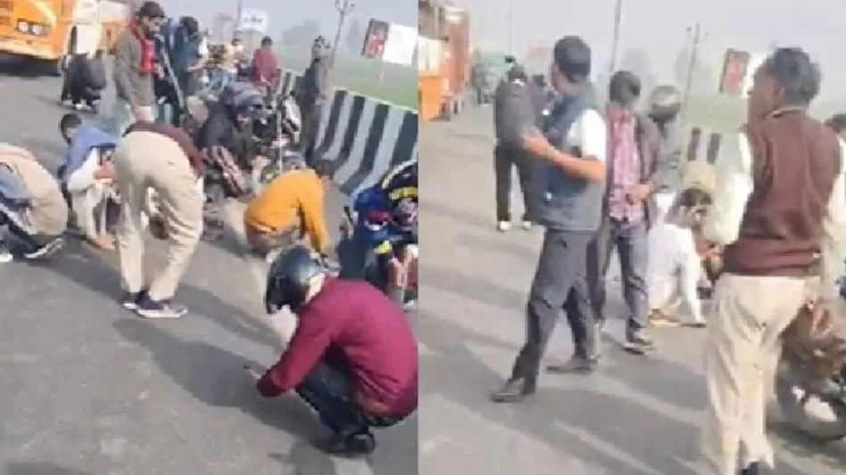 Silver Bag Highway Incident (Image- Social Media)