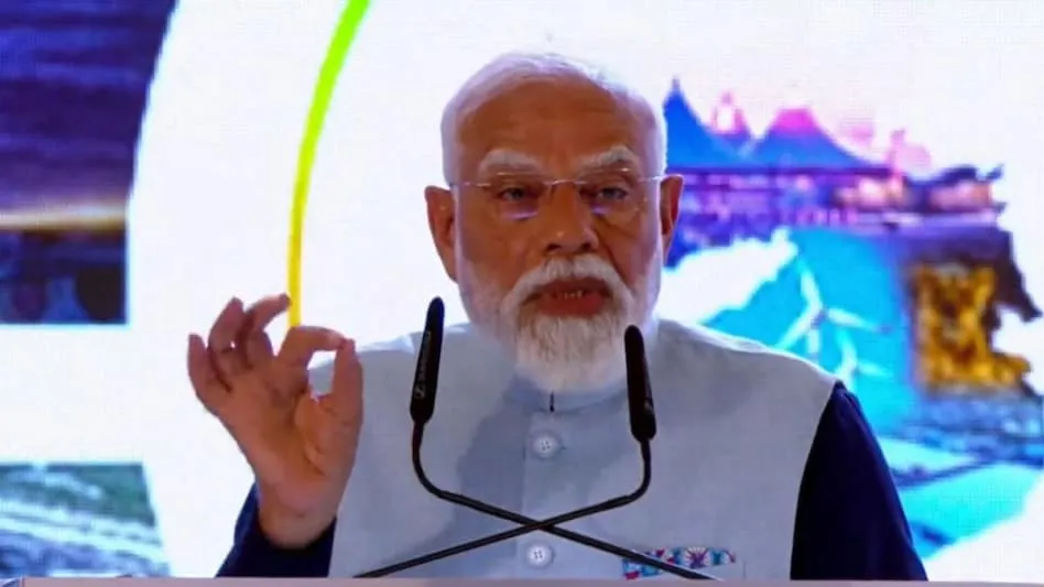 PM Modi Inaugurates Vibrant Gujarat Summit (Photo: Social media)