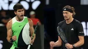 Alcaraz vs Zverev: 5 सेट के रोमांचक मुकाबले ने बनाया ऑस्ट्रेलियन ओपन इतिहास