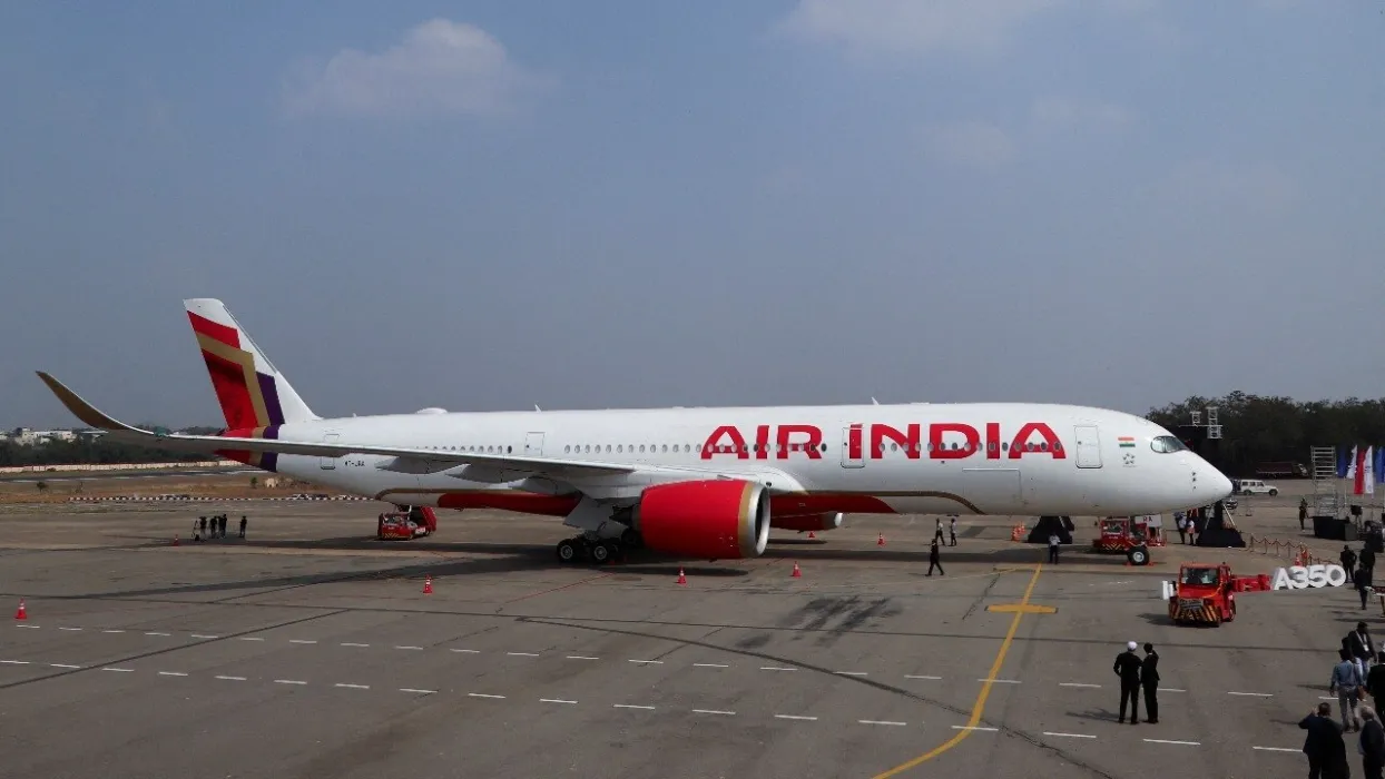 Air India Plane Fire