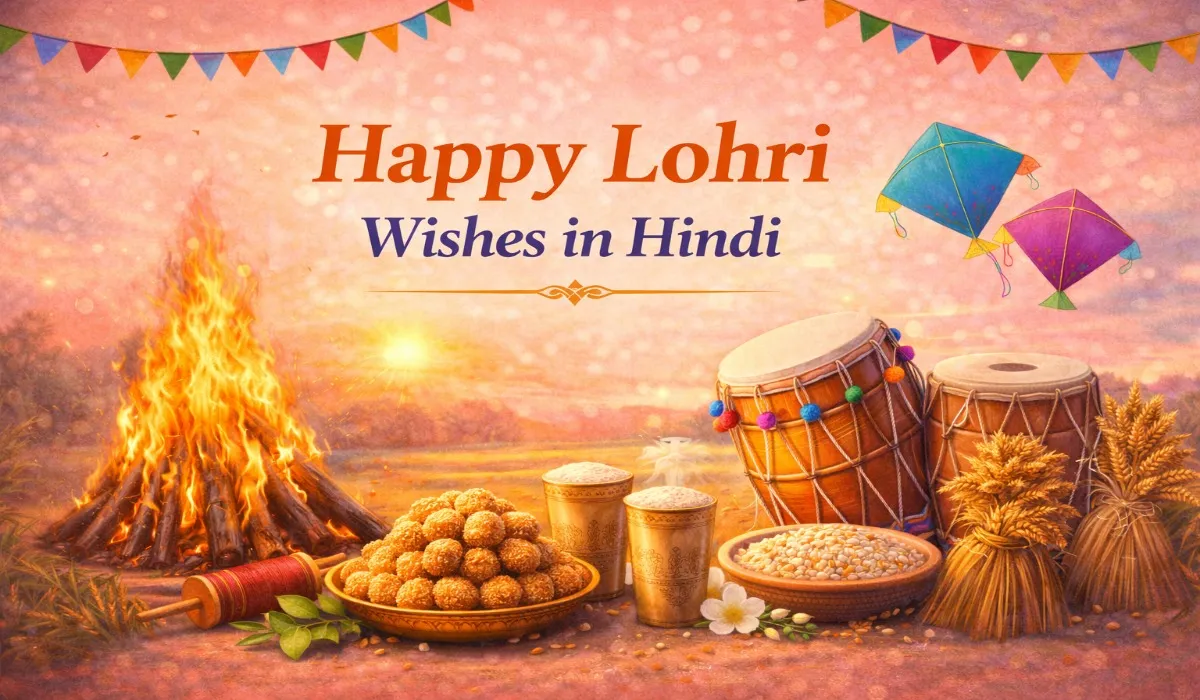 Happy Lohri Wishes in Hindi