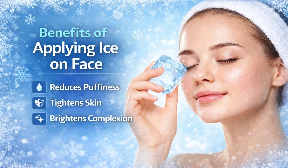 Benefits of Applying Ice on Face