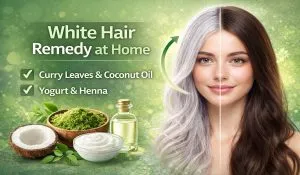 White Hair Remedy at Home