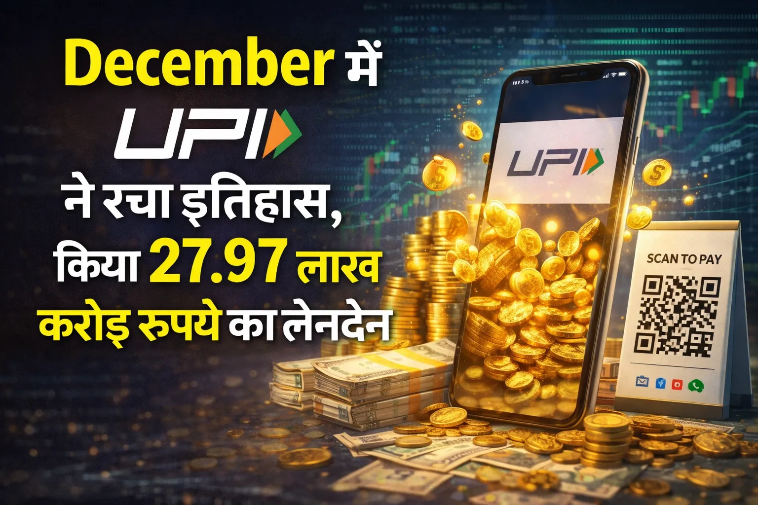 Record UPI Transaction 2025