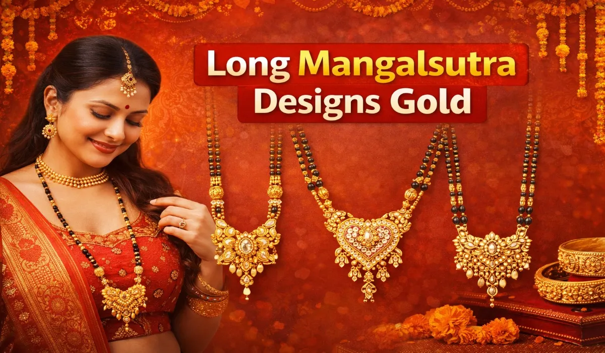 Long Mangalsutra Designs Gold