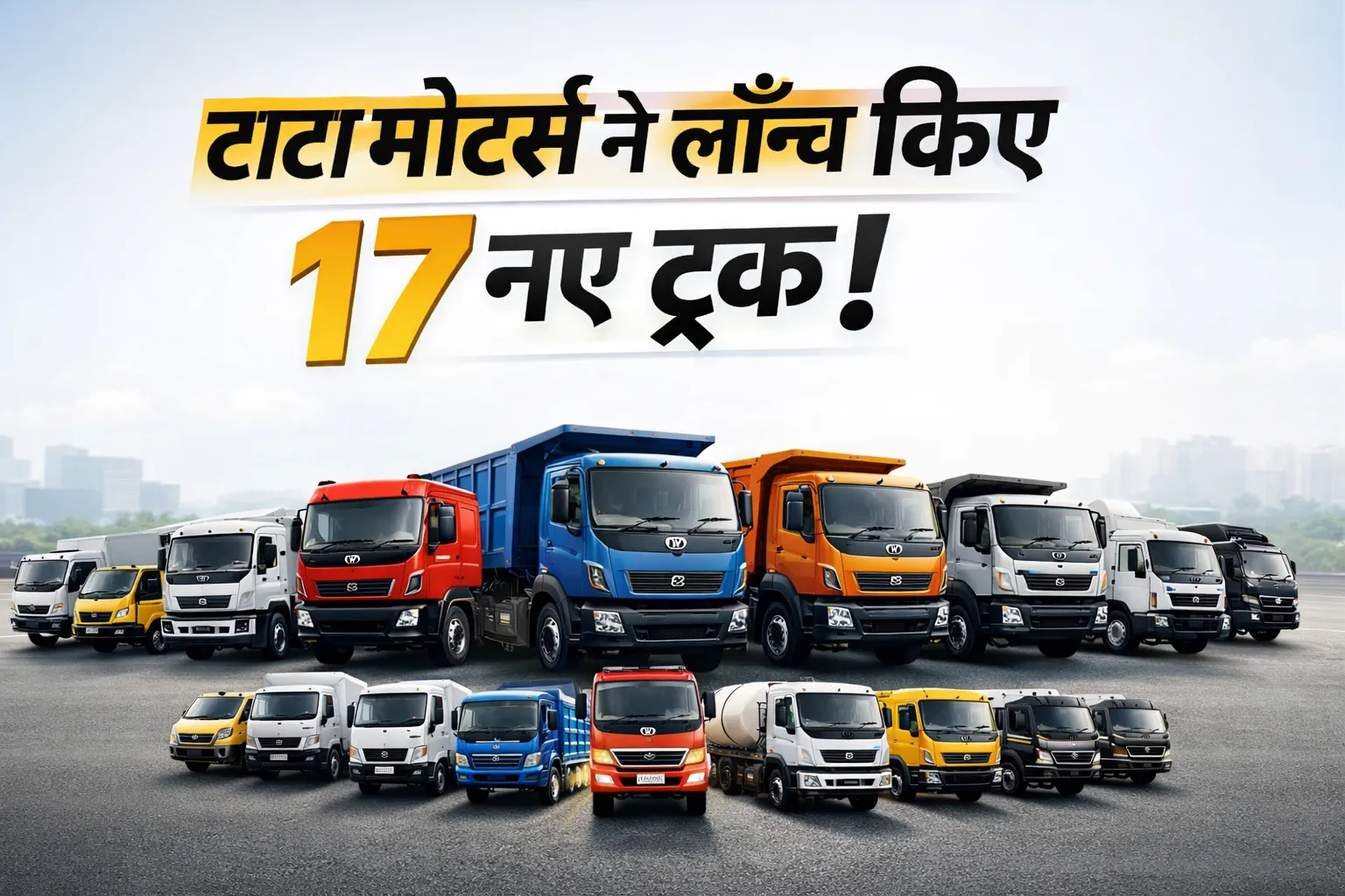 Tata Motors E trucks Launched ( source: social media )
