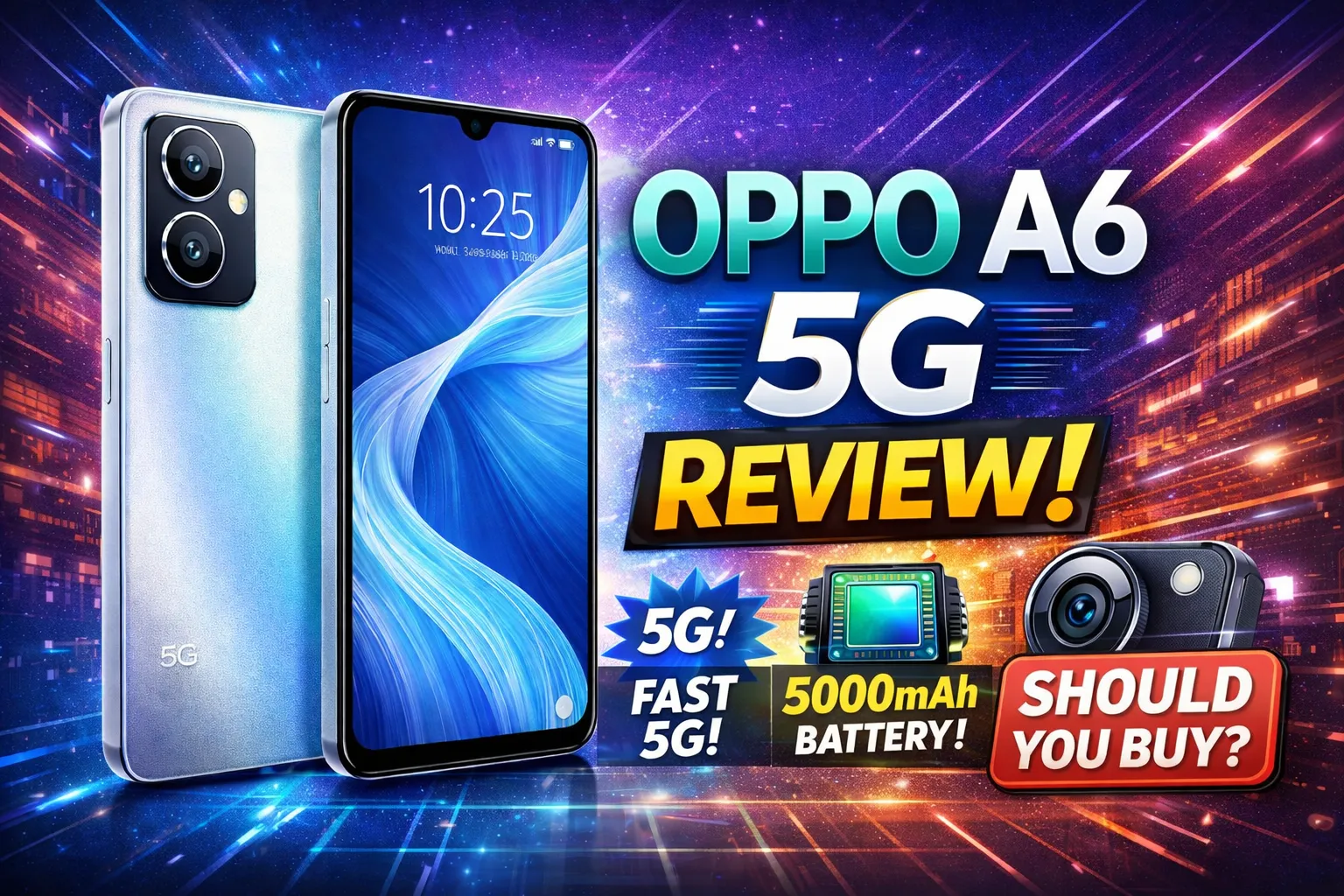 Oppo A6 5G X Review