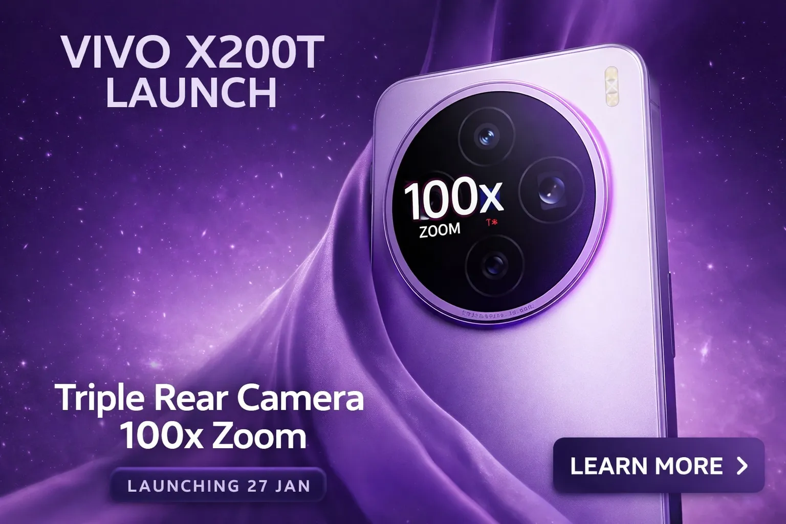 Vivo X200T launching in India