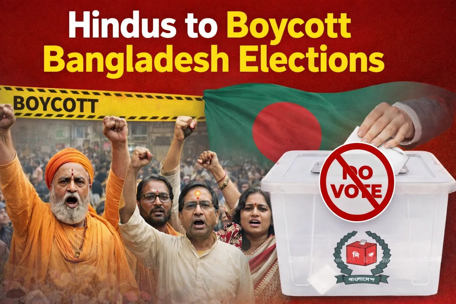 Bangladesh General Election 2026 (Image- Ai generated)