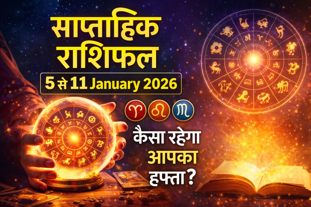 Weekly Horoscope 5 11 January 2026