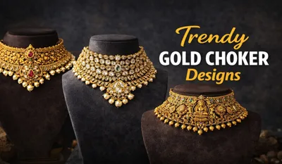Gold Choker Necklace