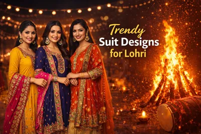 Trendy Suit Designs for Lohri