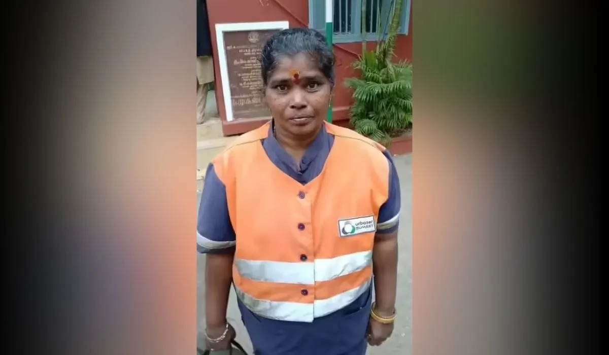 Chennai Sanitation Worker Found Gold