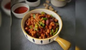 Soya Chunks Chilli Recipe