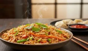 Schezwan Fried Rice Recipe