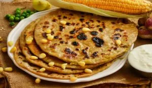 Corn Paneer Parantha kaise bnaye