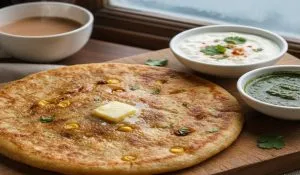 Corn Paneer Parantha Kaise Bnaye