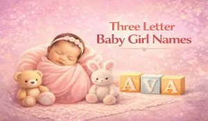 Three Letter Baby Girl Names
