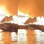 Dal lake Guest House Fire