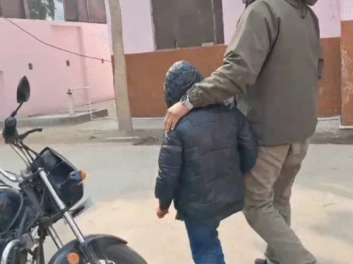 Etah 8 year old boy mother death