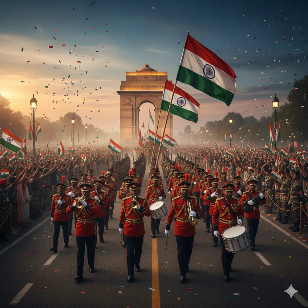 Google Gemini Republic Day Prompts (Image- AI genreted )