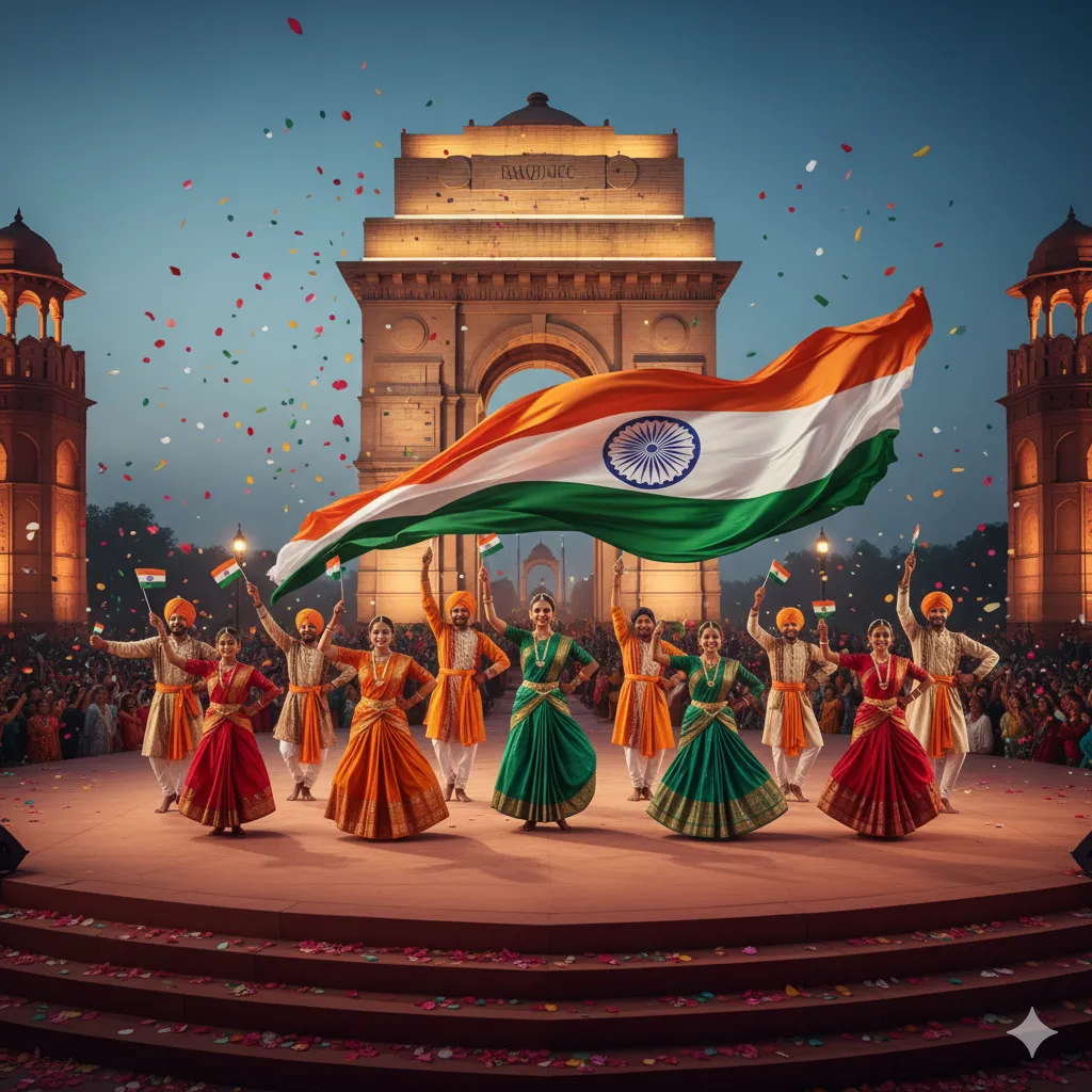 Google Gemini Republic Day Prompts (Image- AI genreted )