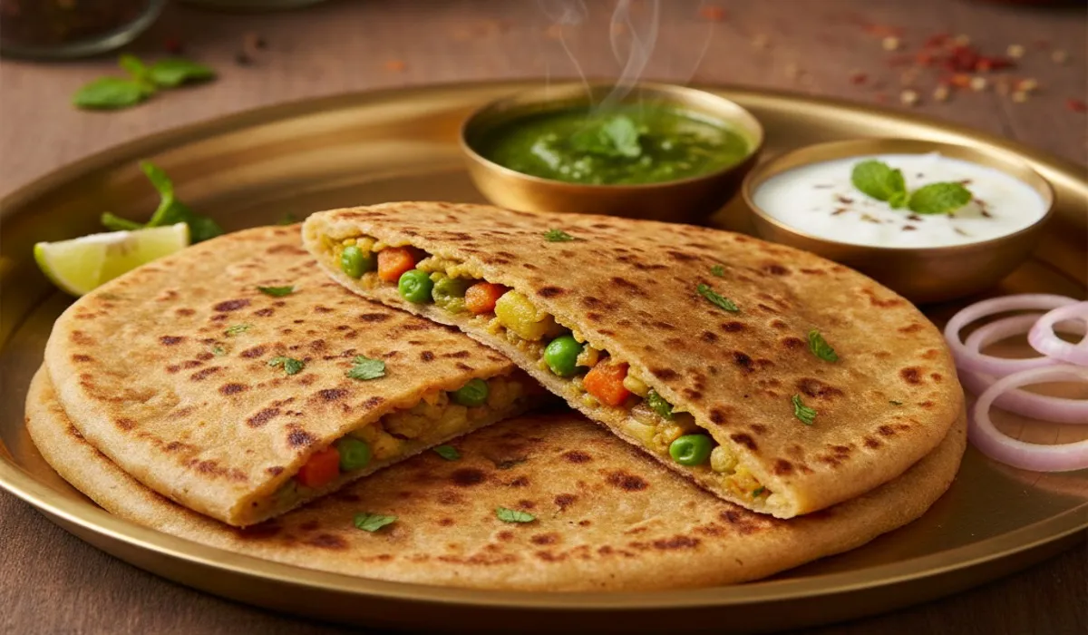 Mix Veg Paratha Recipe