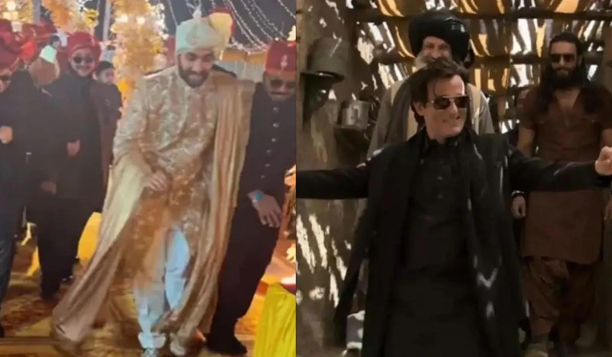Groom Dhurandhar Steps Viral Video