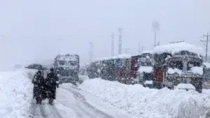 Heavy Snowfall in Jammu