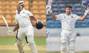 Sarfaraz Khan Double Century