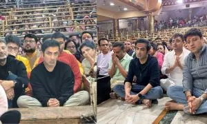 Gautam Gambhir at Mahakal Mandir