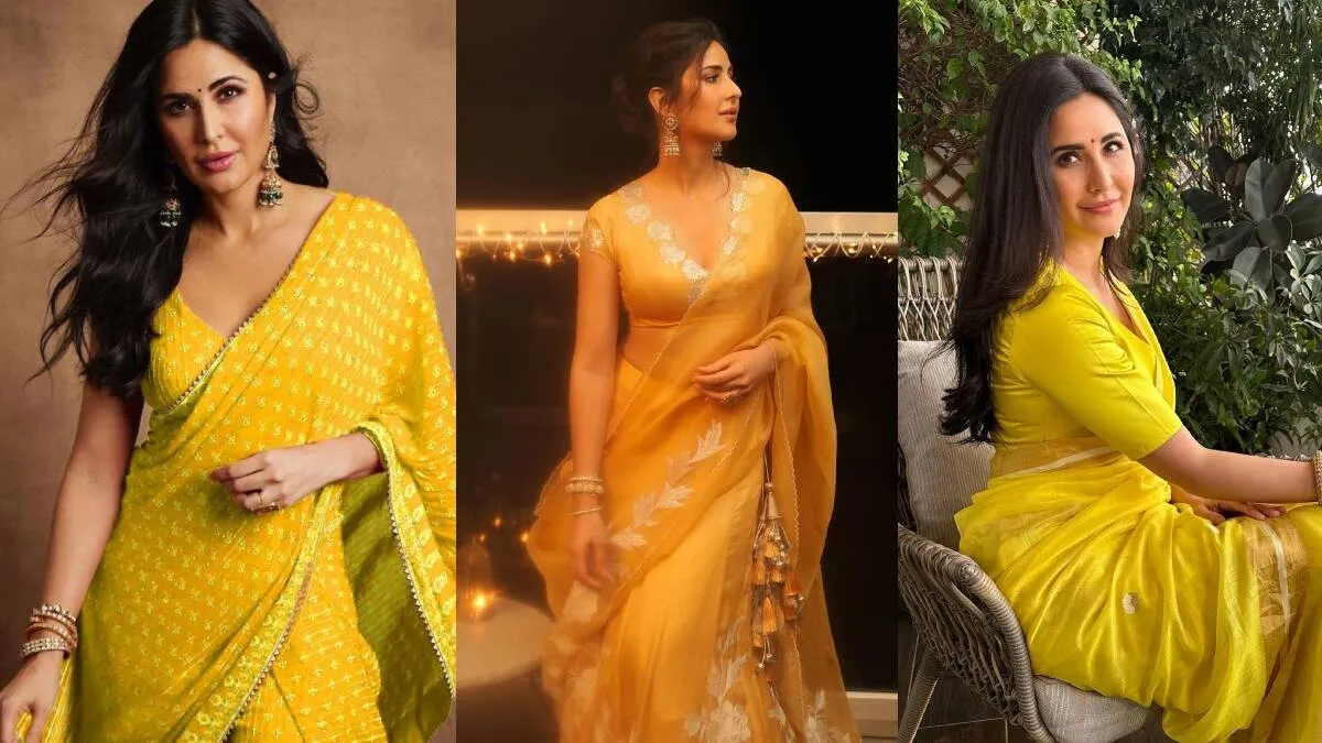 Yellow Saree Designs For Basant Panchami( Source: Social Media)