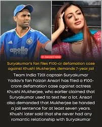 Khushi Mukherjee statement on Suryakumar Yadav