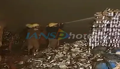 Kolkata Warehouse Fire